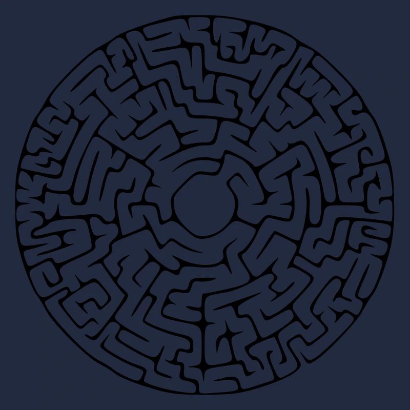 Labyrinth rund