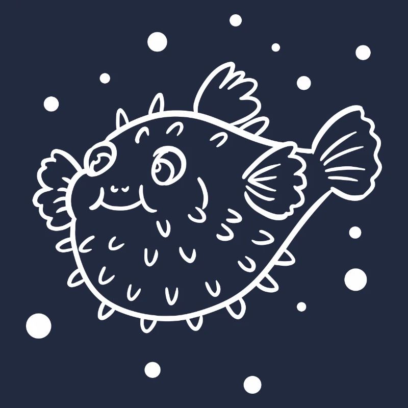 Thick puffer fish