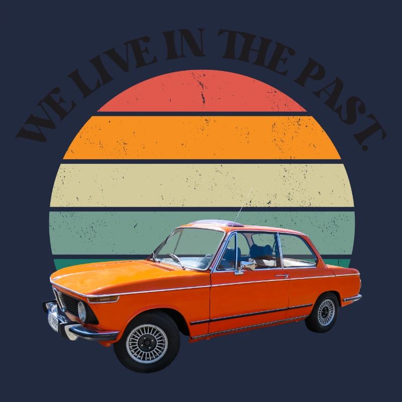 Conception de voiture rétro