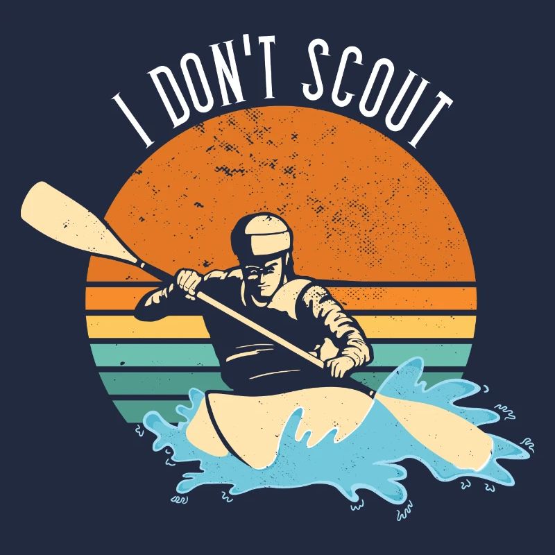 Je ne fais pas de scouting en kayak d’eau vive