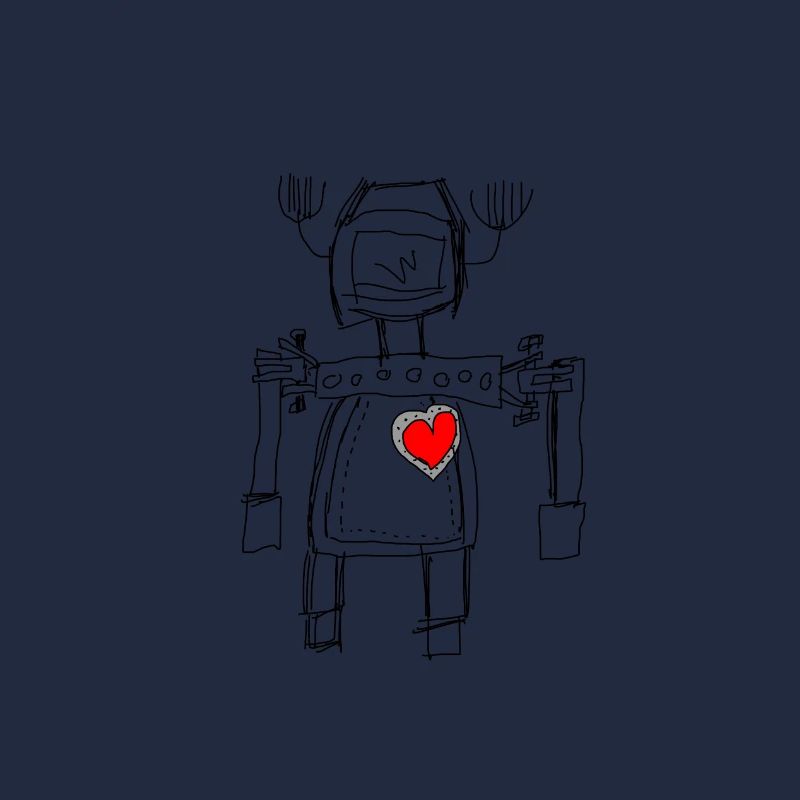 Roboter mit Herz