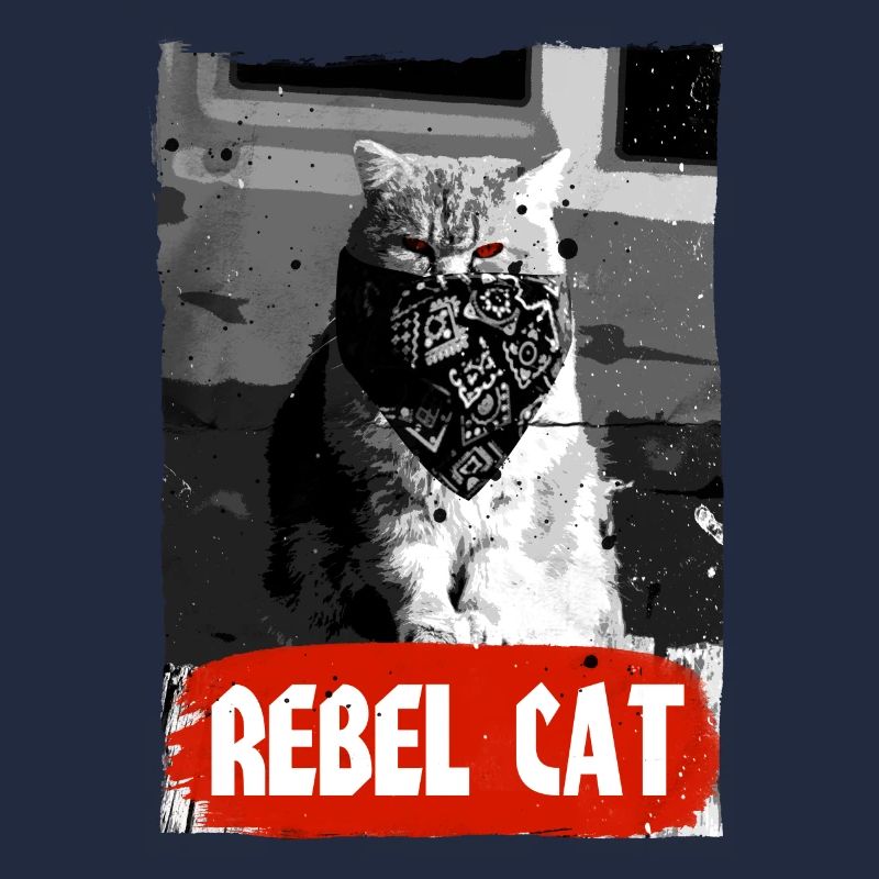 Rebel Cat - Grumpy Cat - Katze
