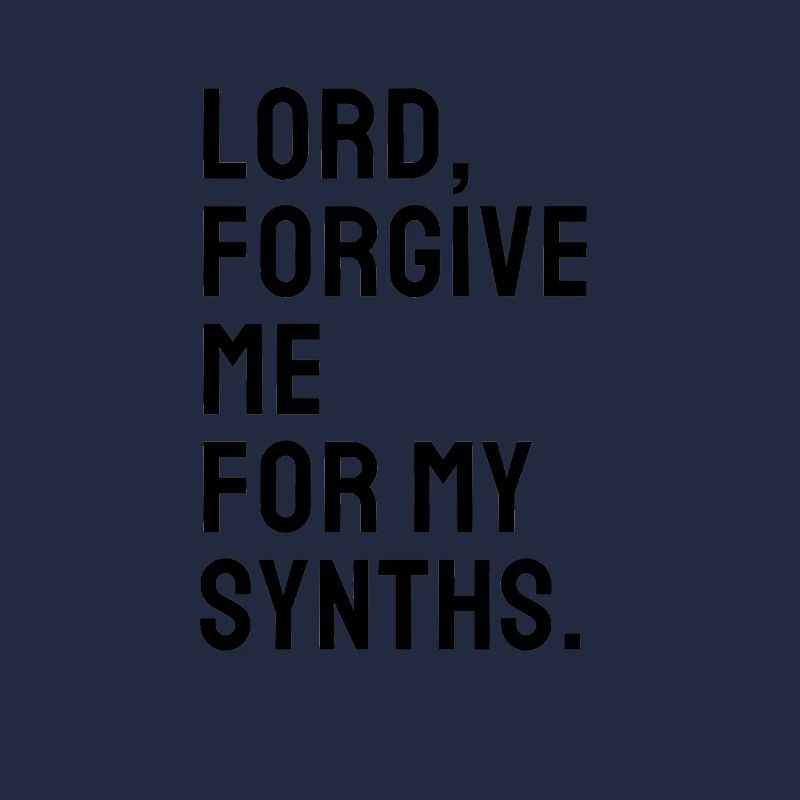 Synth Techno Electro musique cadeau