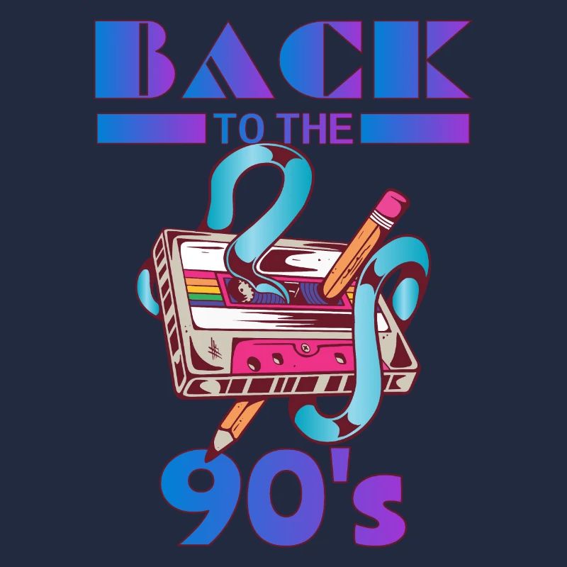 Retour dans les années 90 avec cassette musicale