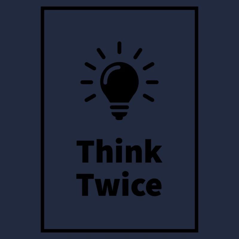 Think Twice black