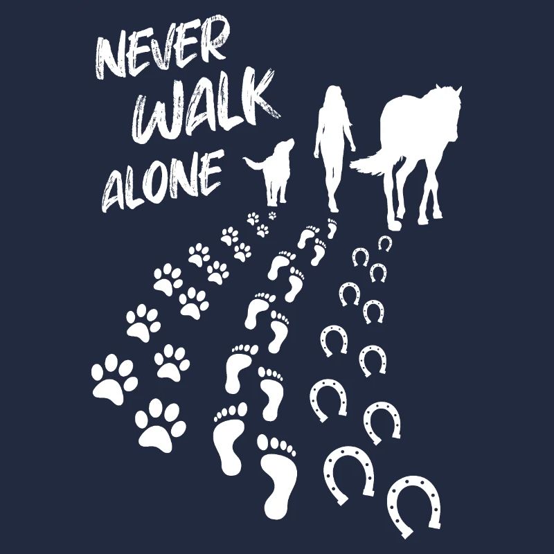 Never Walk Alone Pferd & Hund