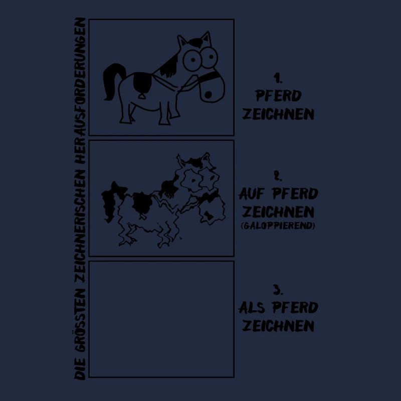Pferd zeichnen