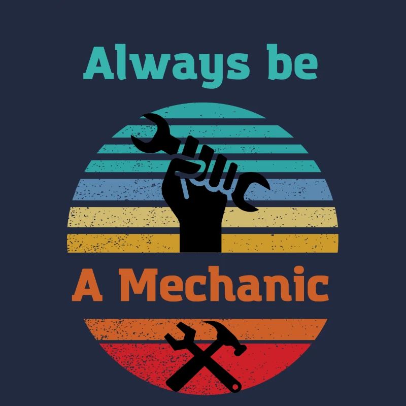 Mechanic forever Mechatronics technician Car lover