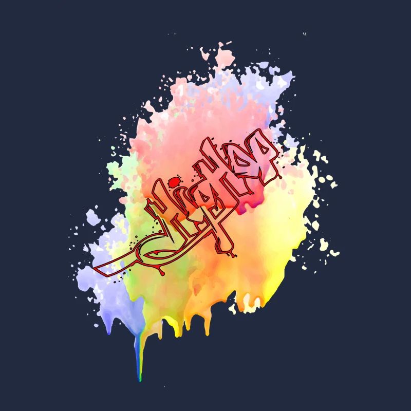 Farbkleks splash de couleur Holi breakdance