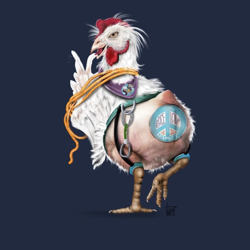 Crazy chicken