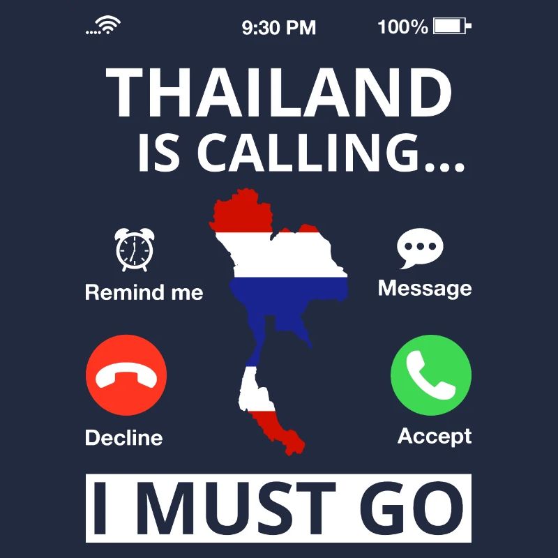 Thaïlande Drapeau Thaïlandais Drapeau utilisé Look