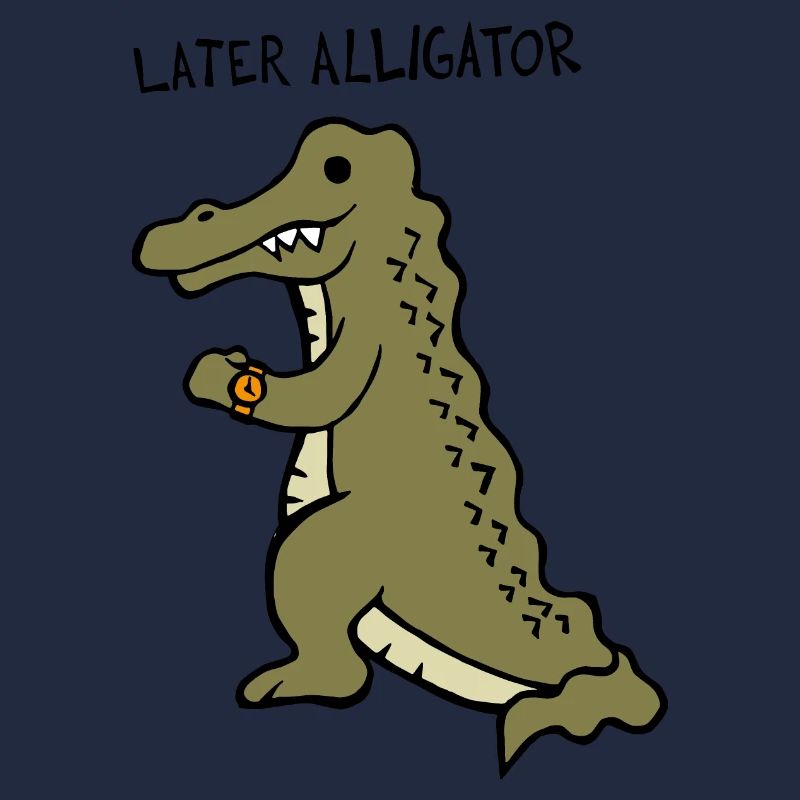 Späterer Alligator