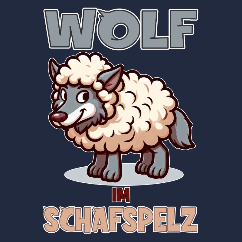 Loup déguisé en mouton