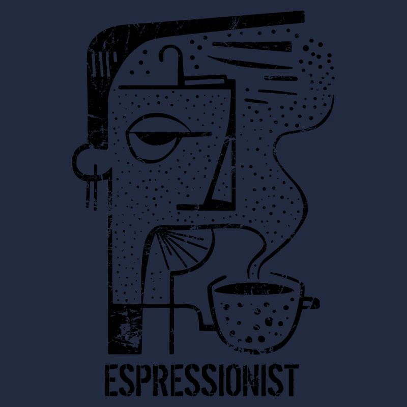 Espressionist, Expressionismus, Wortspiel, Malerei