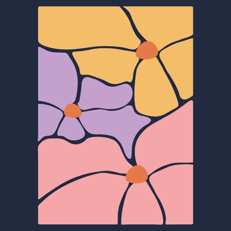 Fleurs de flore bohème