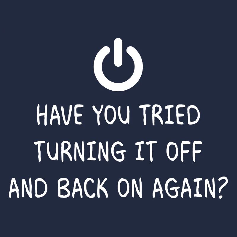 Turning it off Programming Informatik Geschenk
