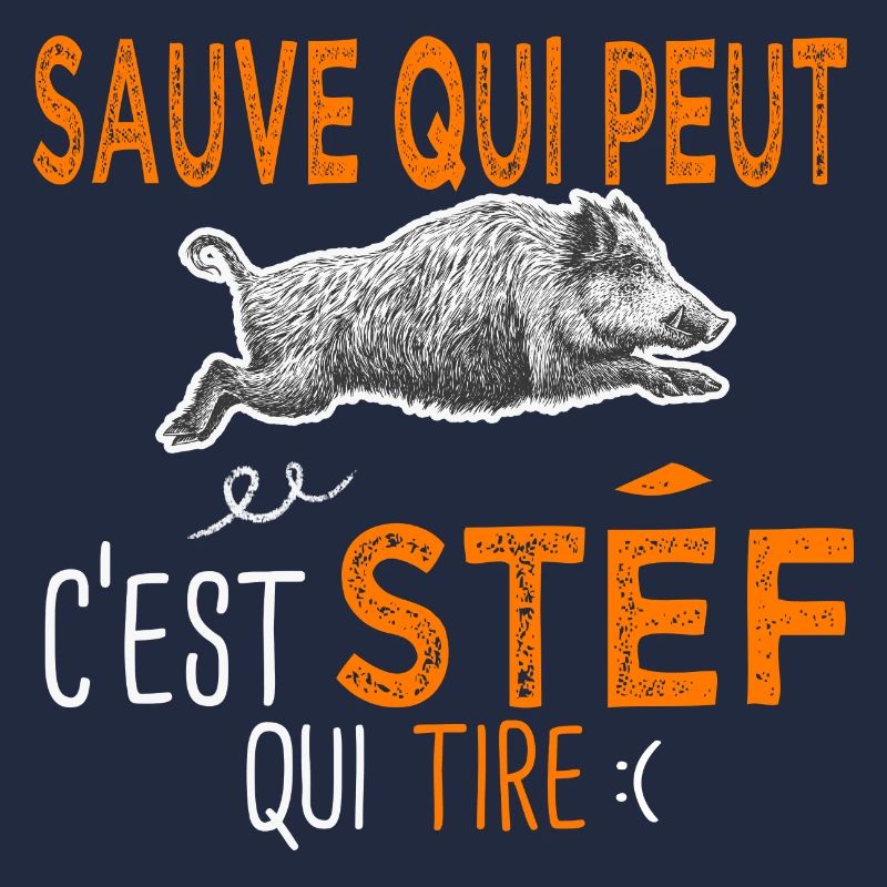 c'est stef qui tire Humour Chasseur stéphane
