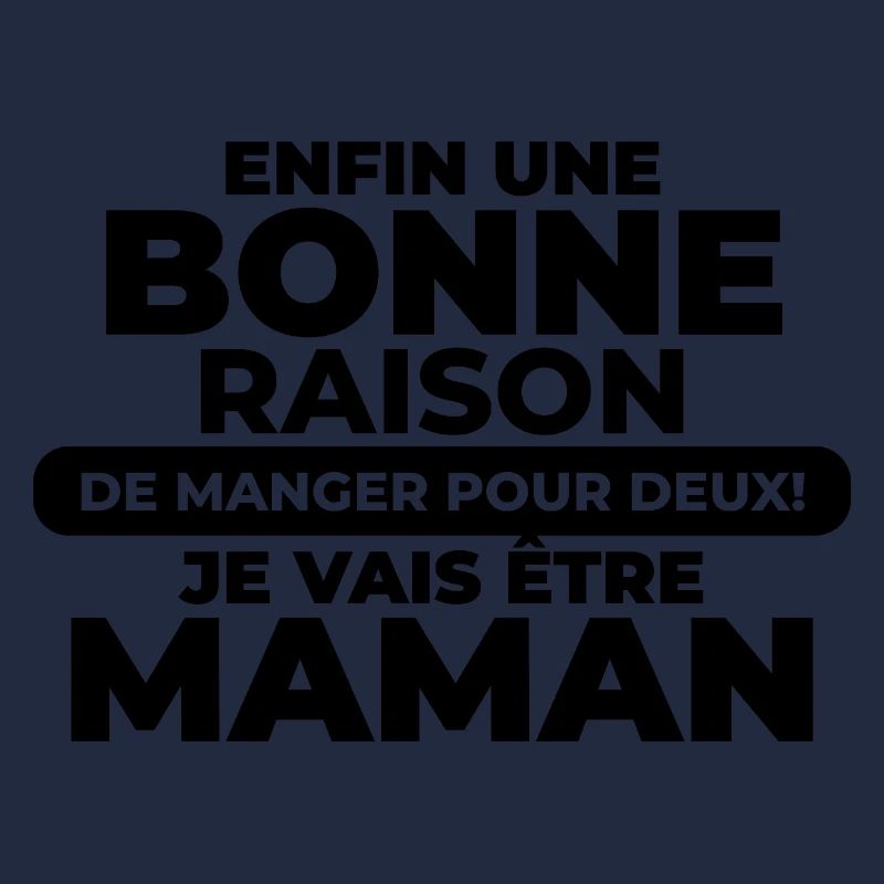 enfin une bonne raison de manger pour deux