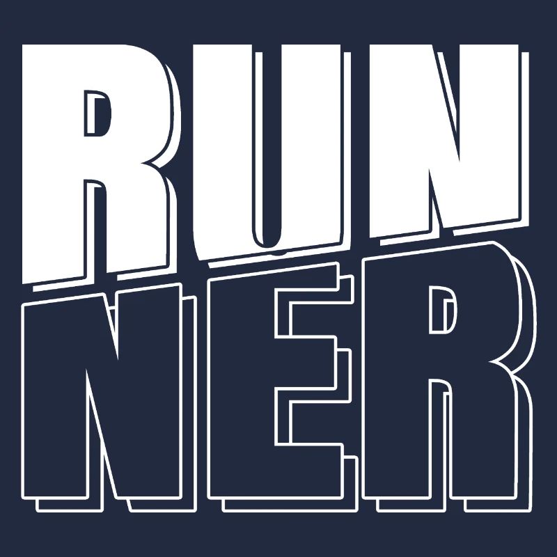 Coureur jogging jogging course course