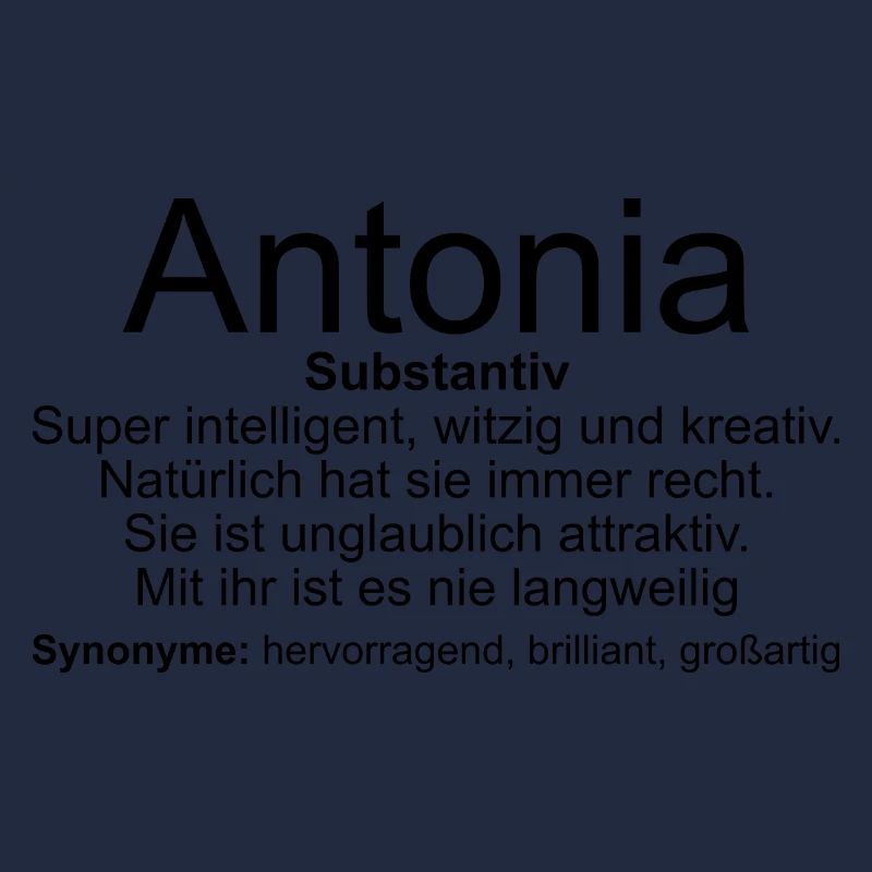 Name Definition Antonia