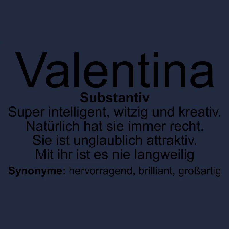 Name Definition Valentina