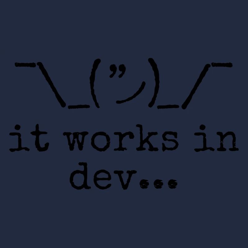 Cela fonctionne en dev...