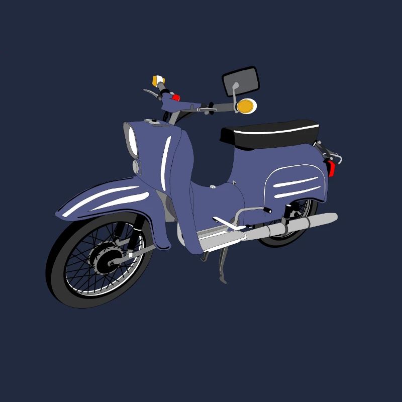 Simson Schwalbe blau
