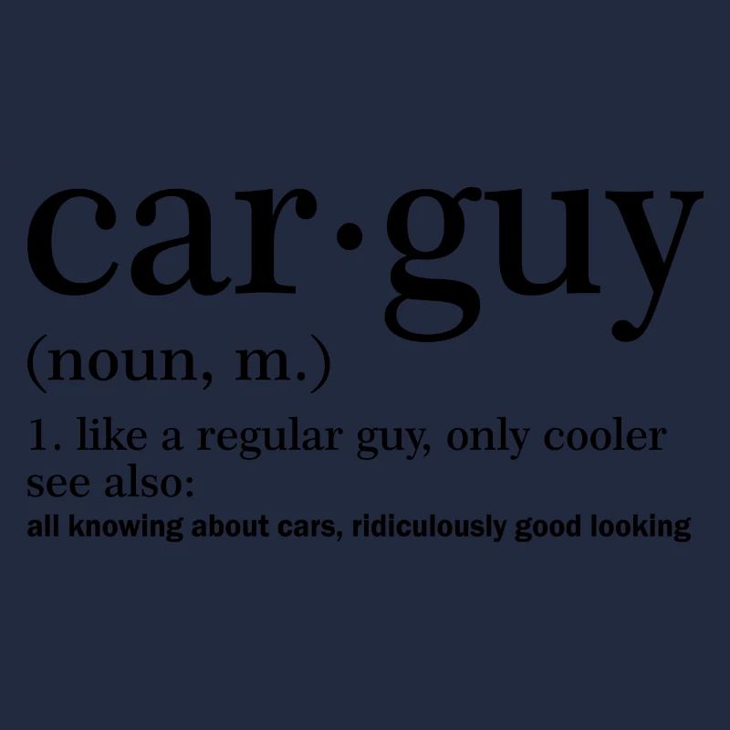 Car guy Geschenk Autofans Mechaniker