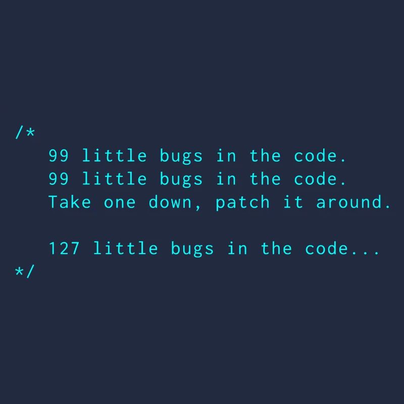 Bugs code programming informatic gift saying