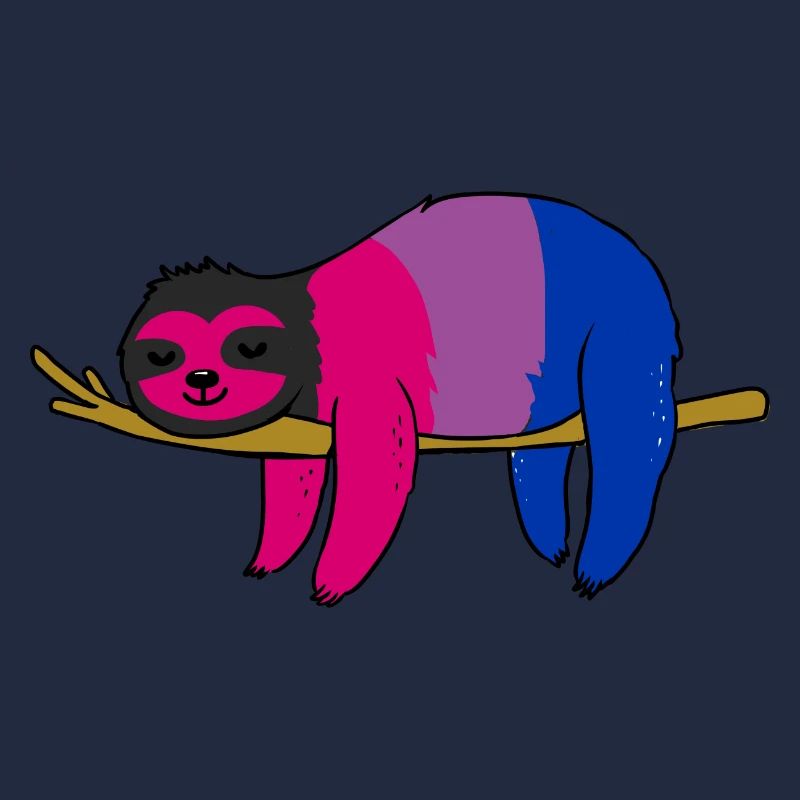 Bisexual Pride Sloth