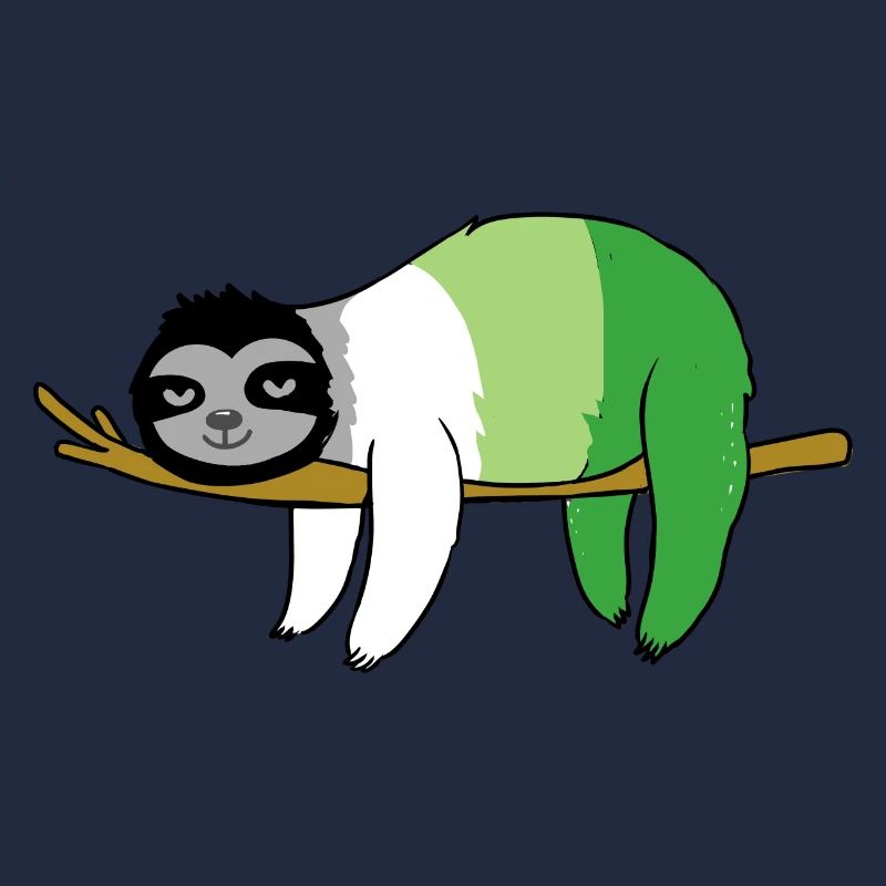 Aromantic Pride Sloth