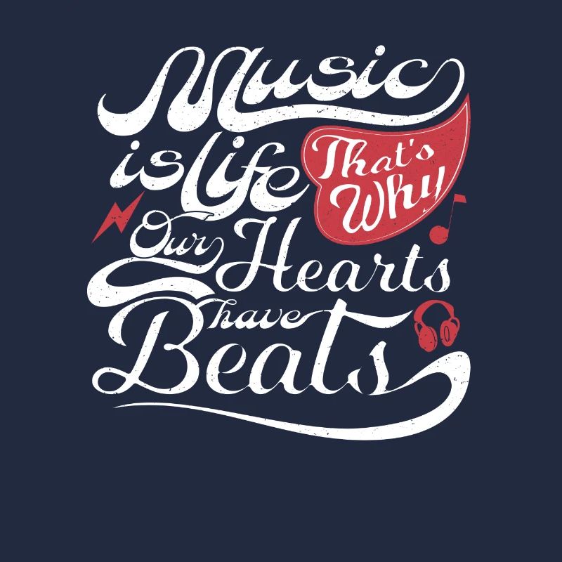 Inspirational Phrase Graphic Music, Origin Gift