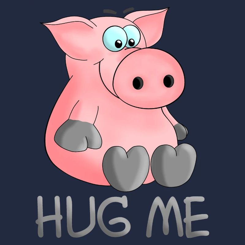 Hug - hug me pig