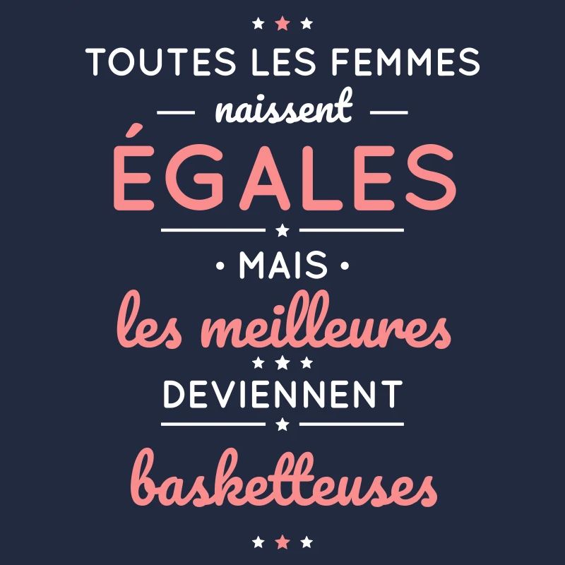 Femmes égales meilleures deviennent basketteuses