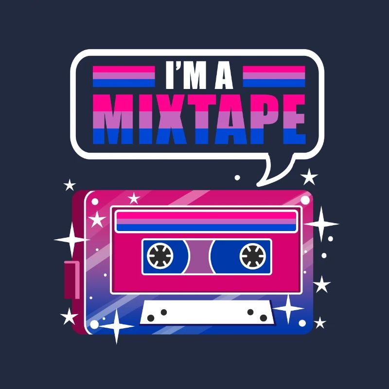 Im A Mixtape Bi Pride