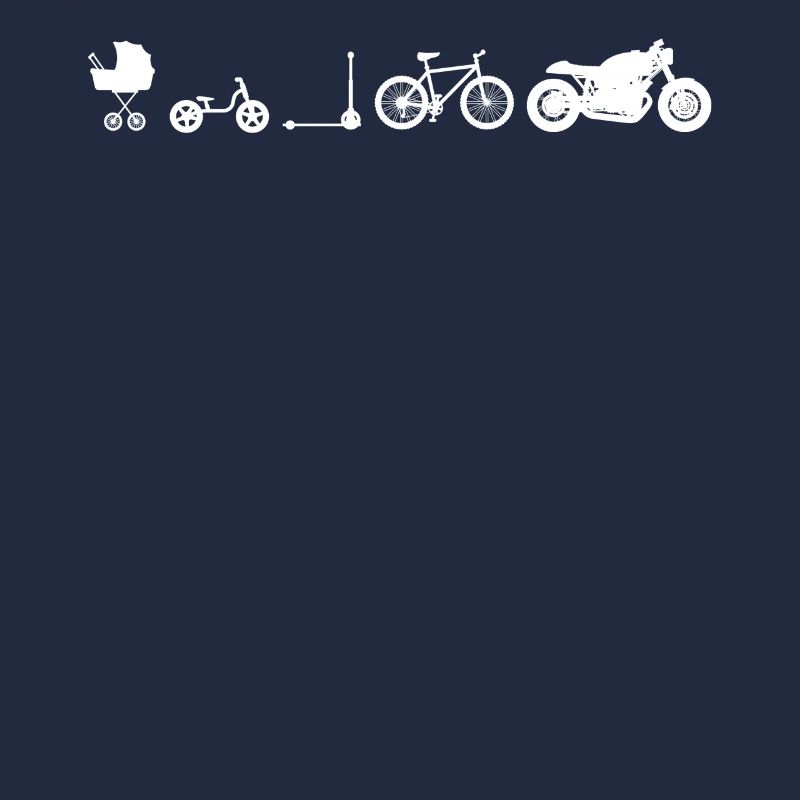 Motorrad Evolution Biker Geschenk Motorradfahrer