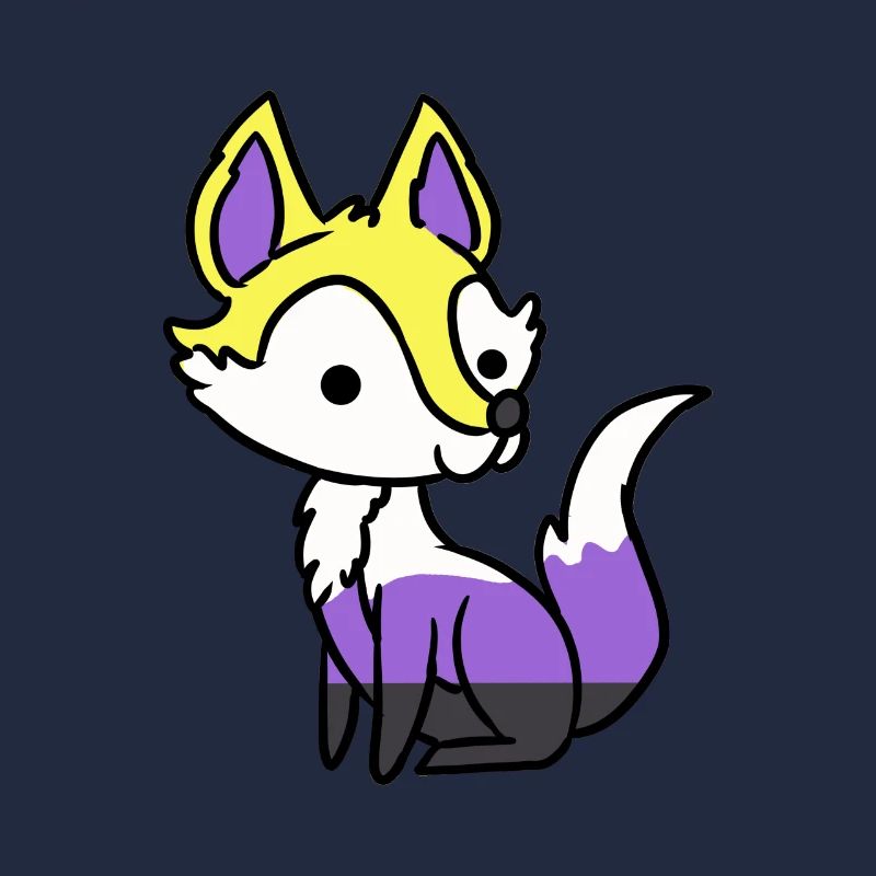 Nonbinary Fox Nonbinary Pride