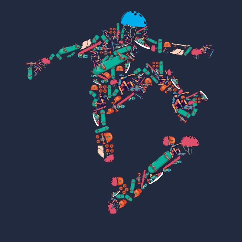 Planche à roulettes, planches à roulettes, halfpipe Hawk