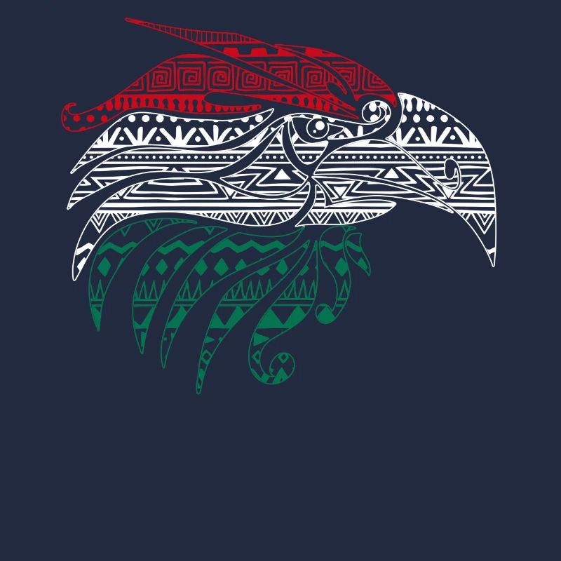 Aigle mexicain de style aztèque,