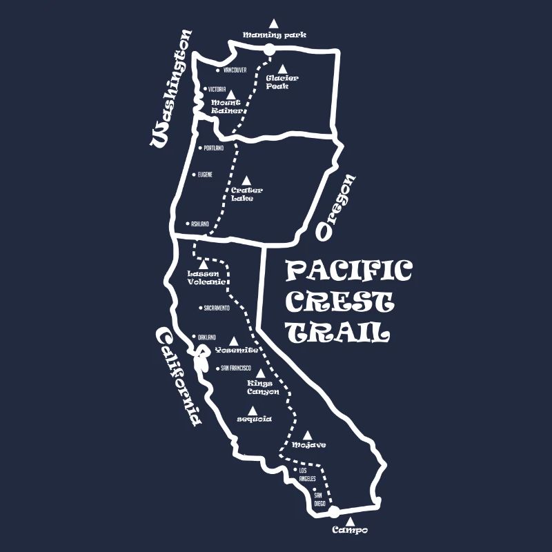 Pacific Crest Trail, Wandern