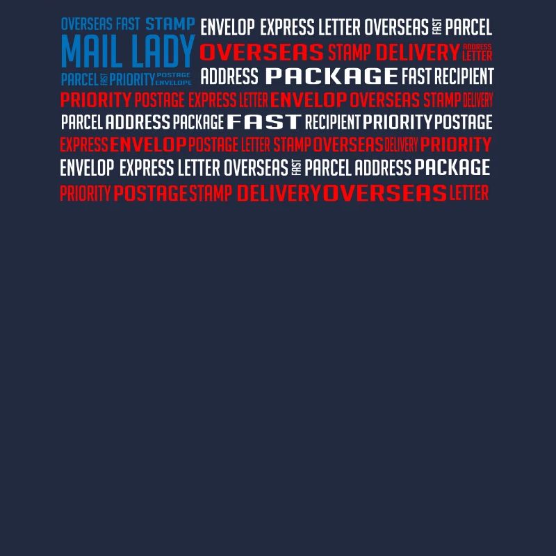 Dame de la poste, livraison postale