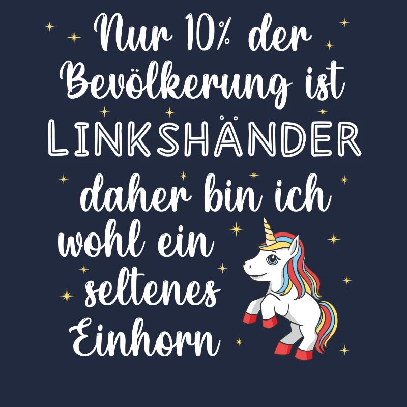 Linkshänder Einhorn