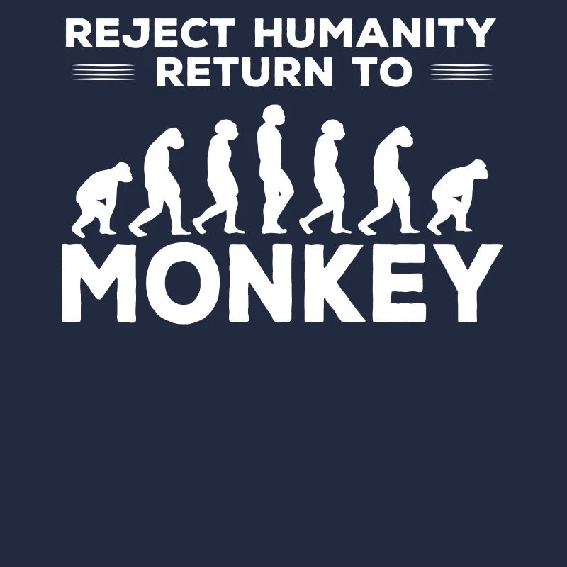 Refuser à l’humanité de retourner au singe
