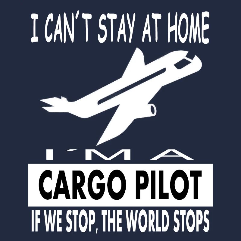 Ich bin Cargopilot Spruch stolzer Pilot Geschenk