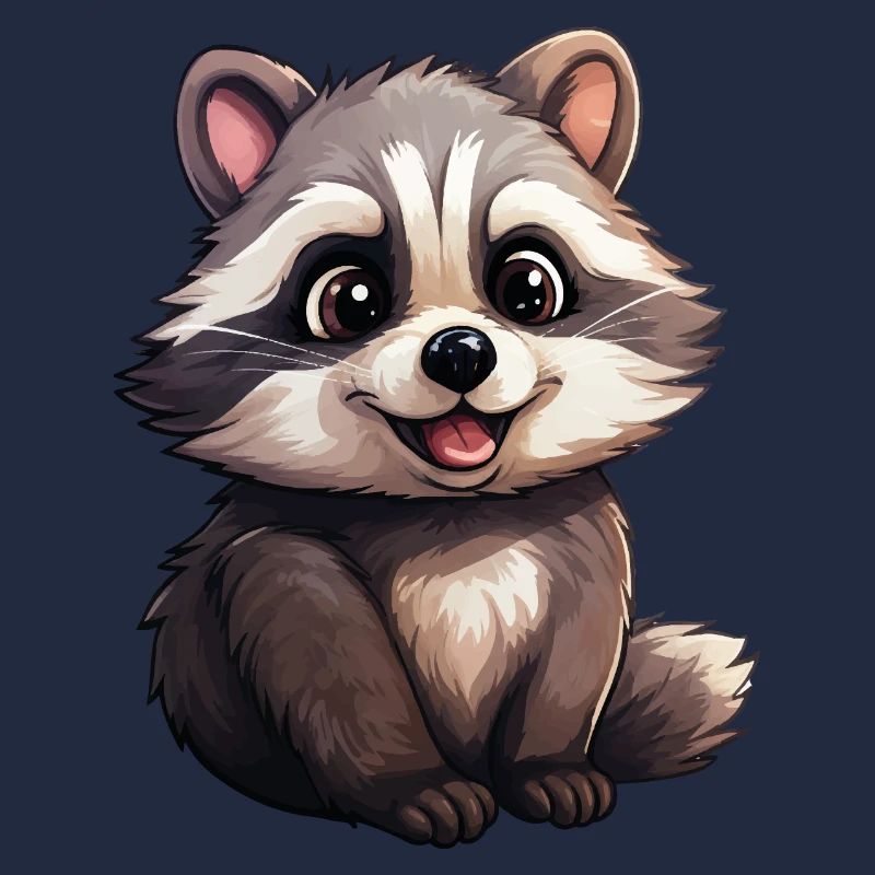 Bébé raton laveur