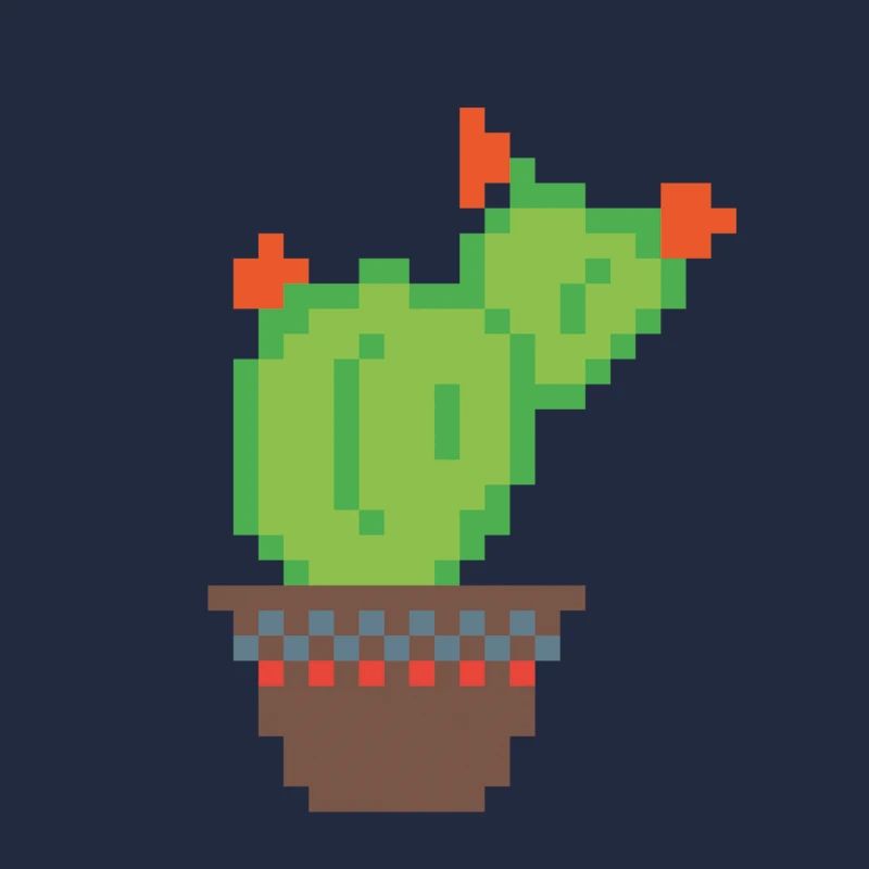 Cactus Pixel Art