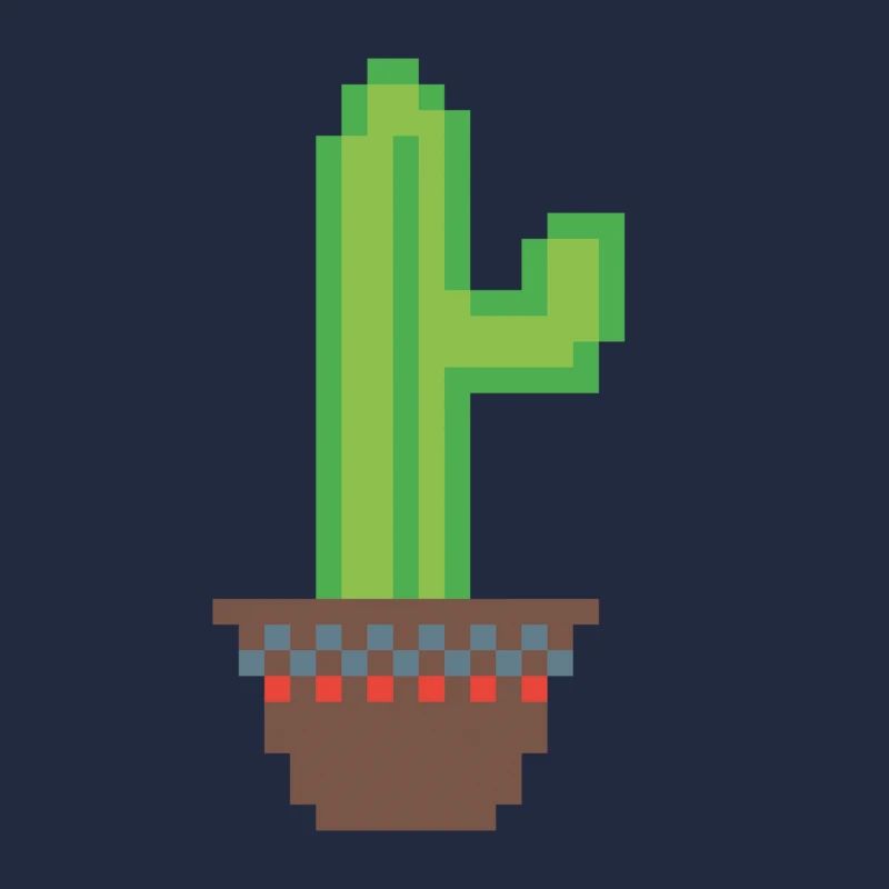 Cactus Pixel Art