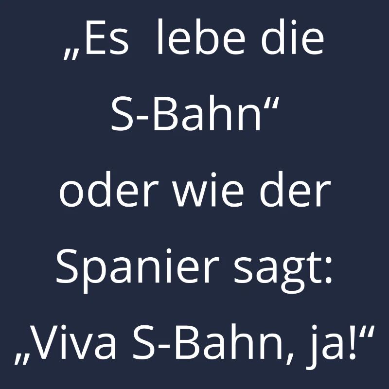 Long live the S-Bahn