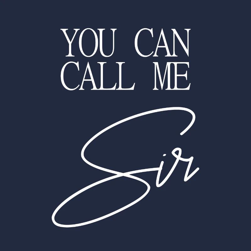 Vous pouvez m'appeler SIR