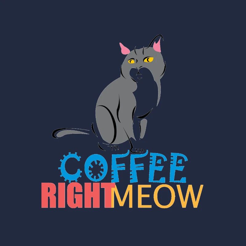 Cat Coffe Miau/Meow